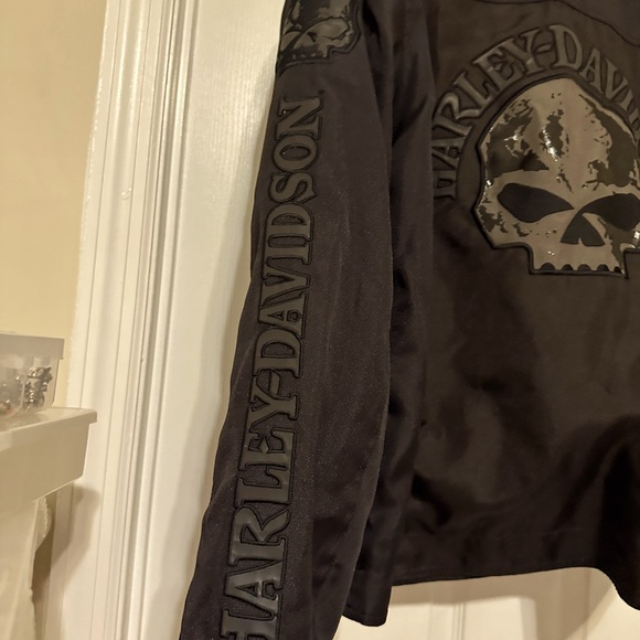 Harley-Davidson Vented Skulls Riding Jacket - Picture 3 of 9